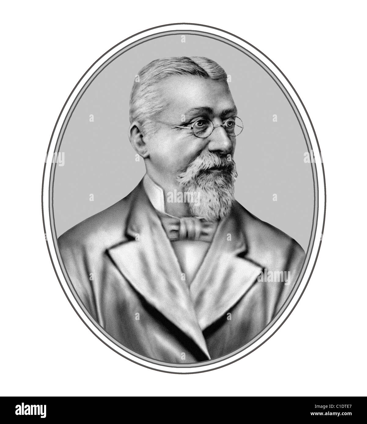 Joseph von Scheffel 1826 1886 German Poet Novelist Illustration from an