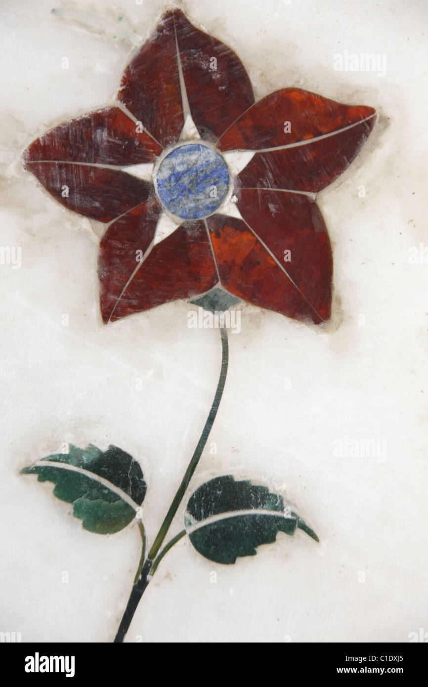 INDIA, Delhi 20110310,Red Ford Stock Photo