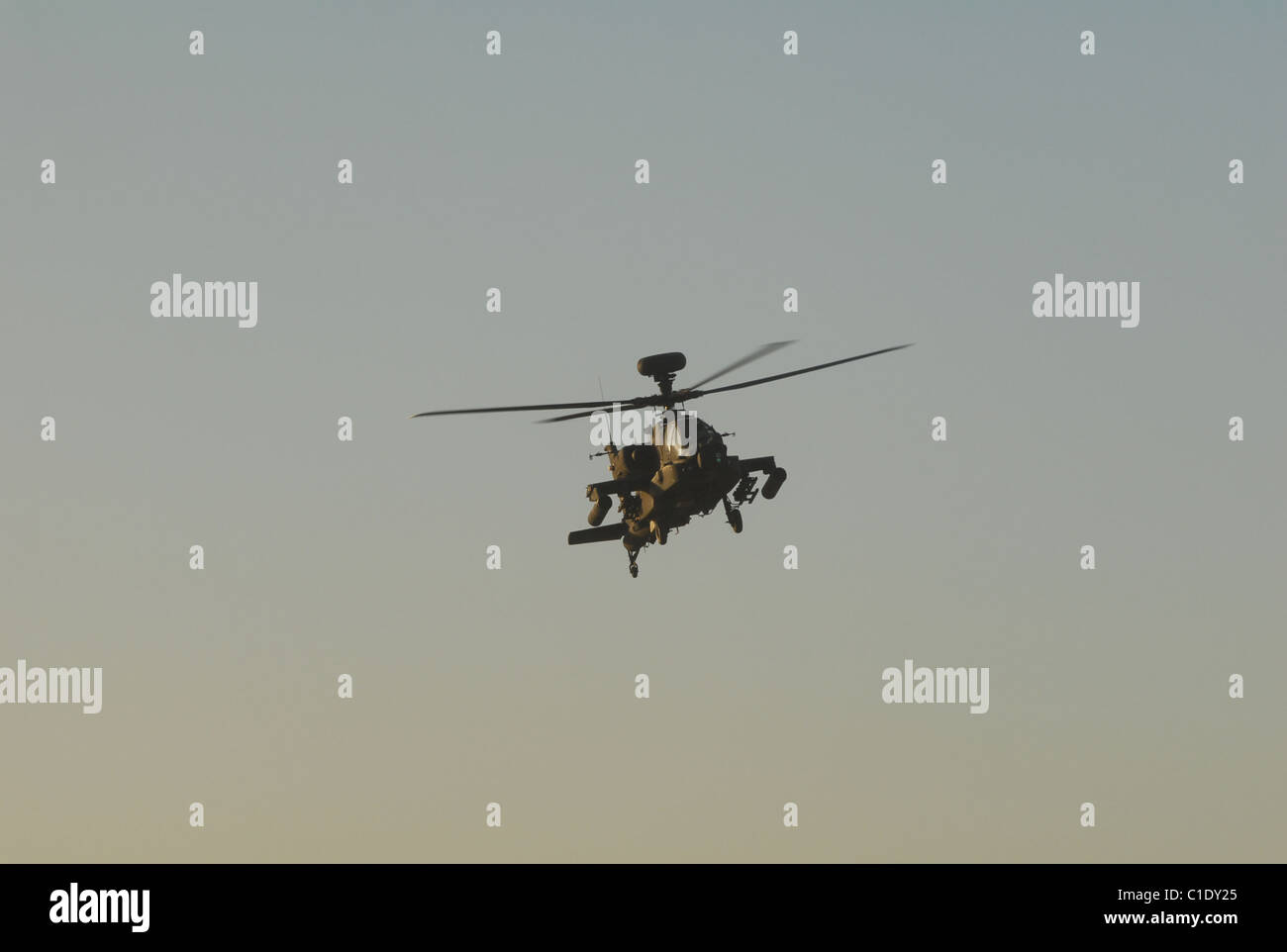 The Ah64 Apache is a fourblade attack helicopter with reverse