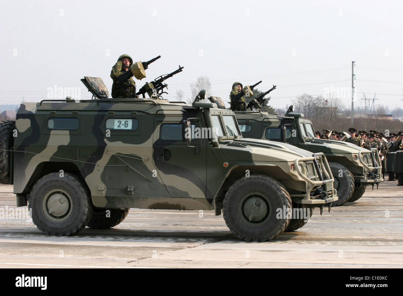 THE MILITARY OF SILLY WALKS What's this all aboot? Russian soldiers give Basil Fawlty a run for