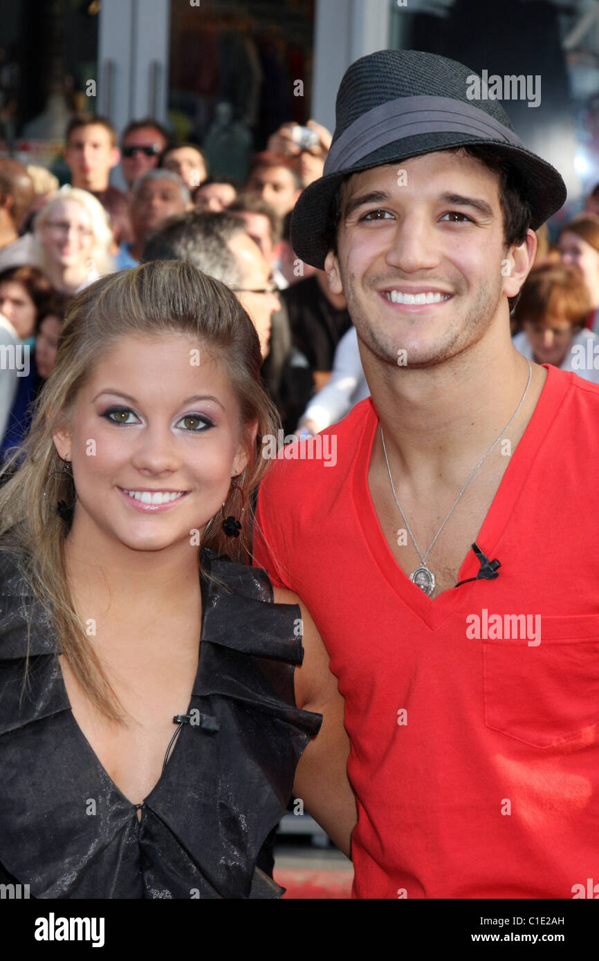 Shawn Johnson & Mark Ballas Los Angeles Premiere of "Star Trek