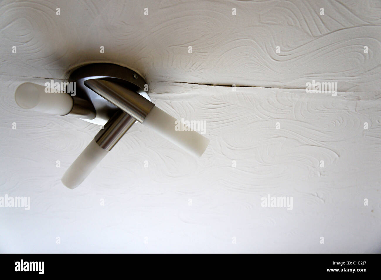 Water Damaged Ceiling Plaster Leak Stock Photo 35344799