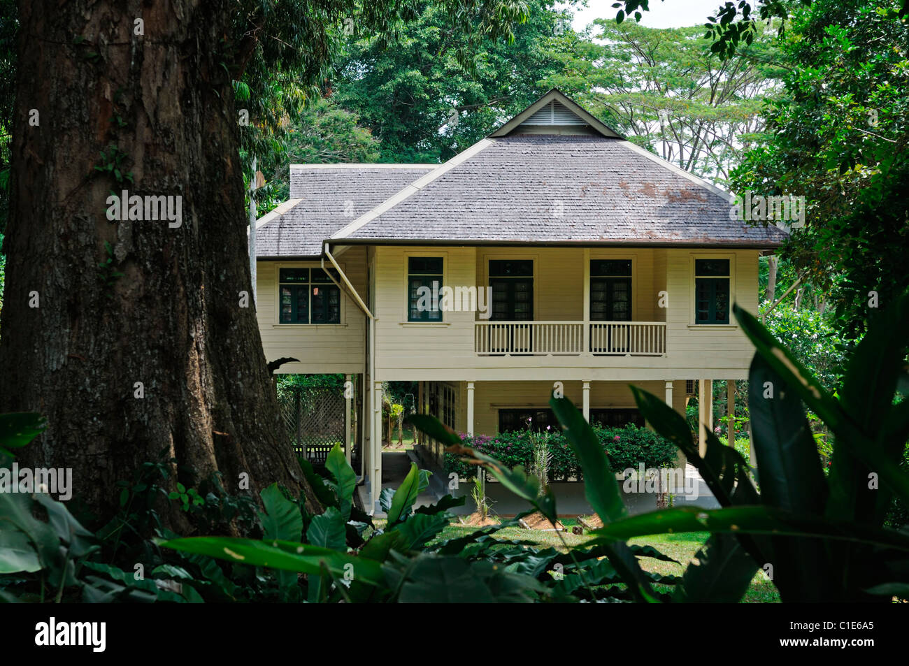 agnes keith historic historical colonial style house sandakan sabah malaysian borneo malaysia Stock Photo