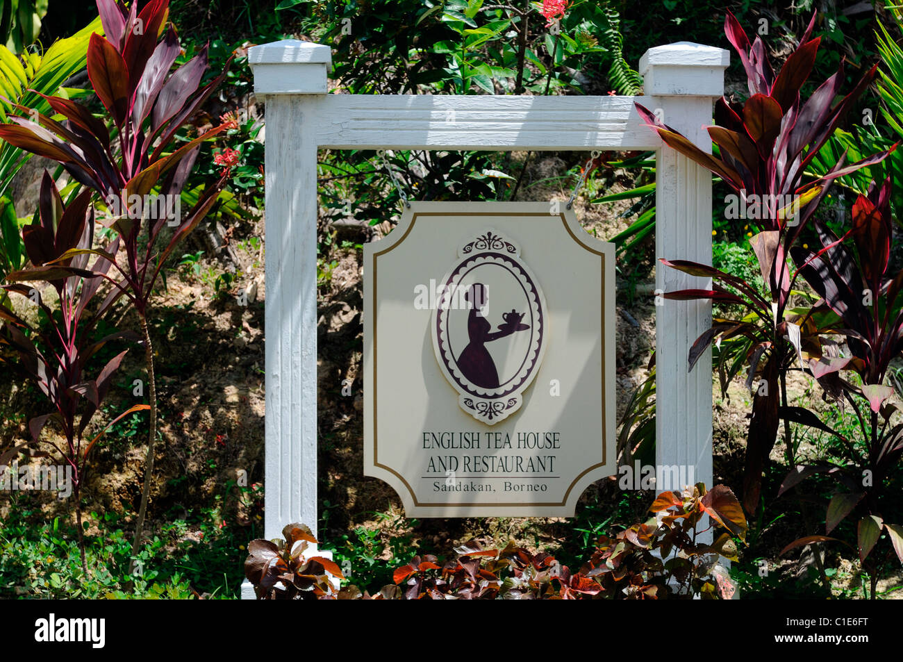 English tea house and restaurant sandakan Malaysian Borneo Malaysia