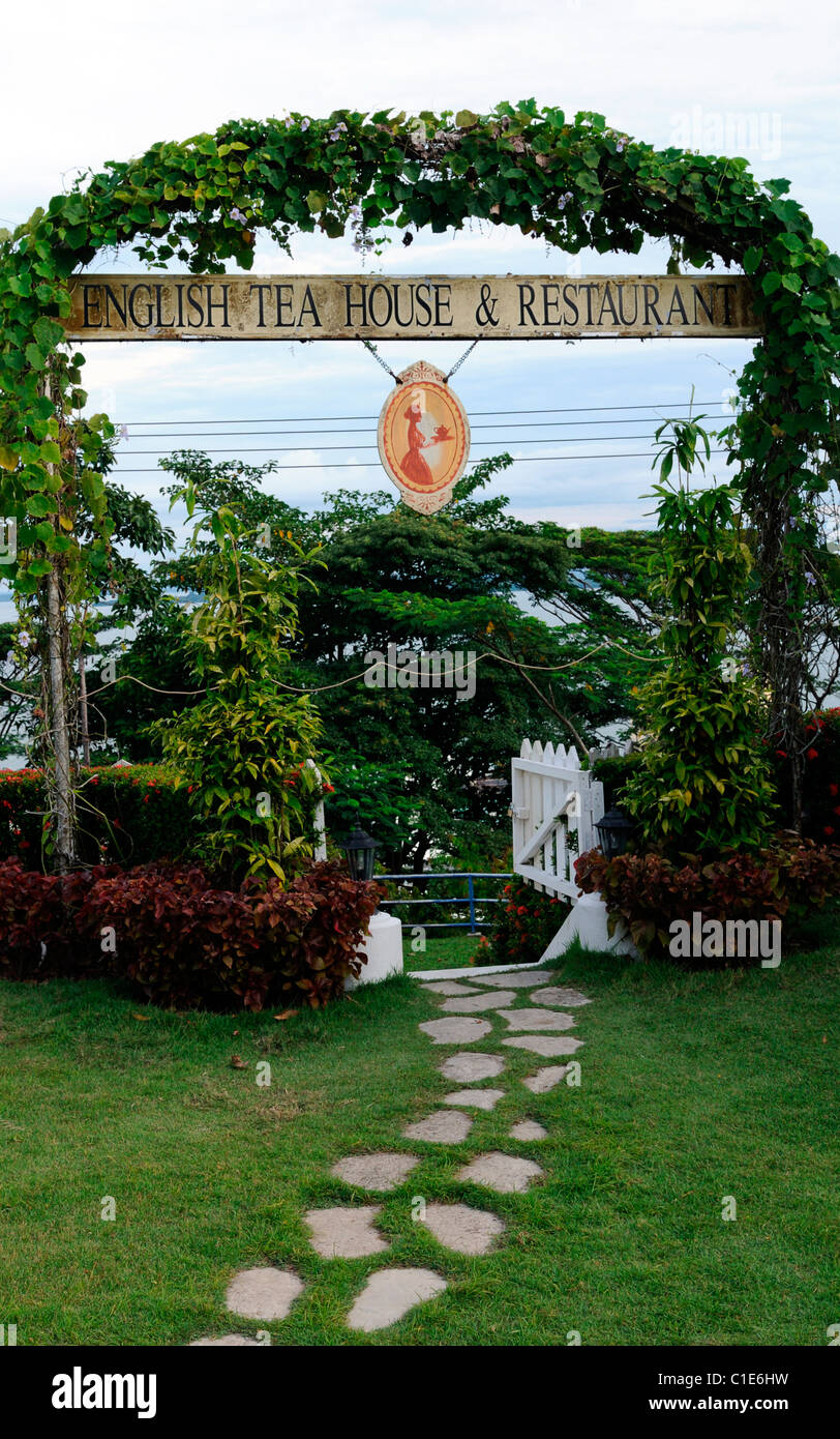 English tea house and restaurant sandakan Malaysian Borneo Malaysia