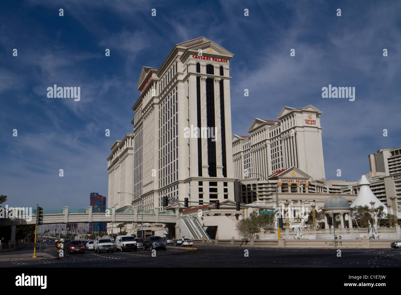 Caesars Palace Hotel Las Vegas Strip Stock Photo