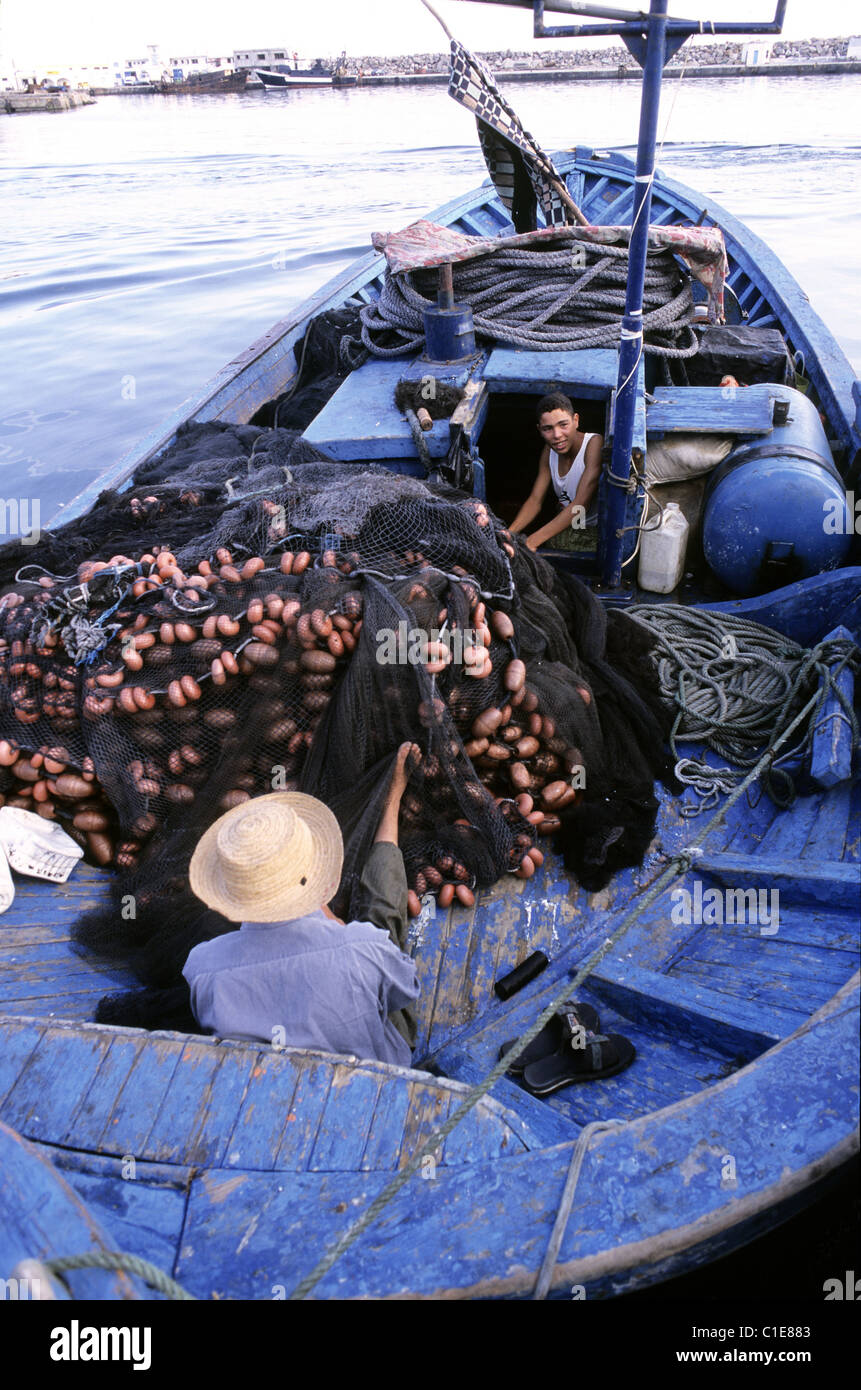 Tunisia, the Cap Bon, the fishing harbour of Kelibia Stock Photo - Alamy