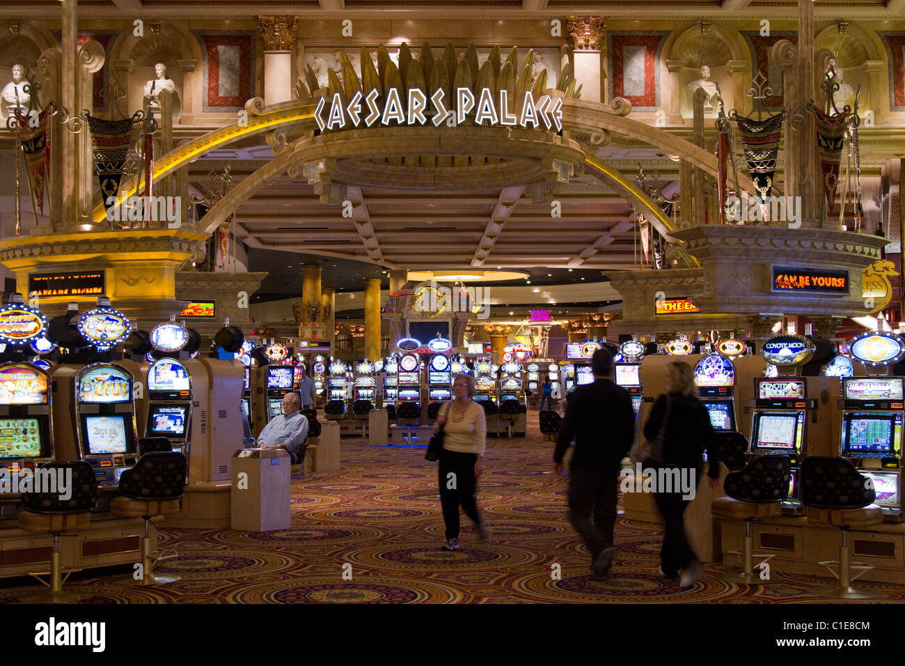 Caesars palace casino sign hi-res stock photography and images - Alamy