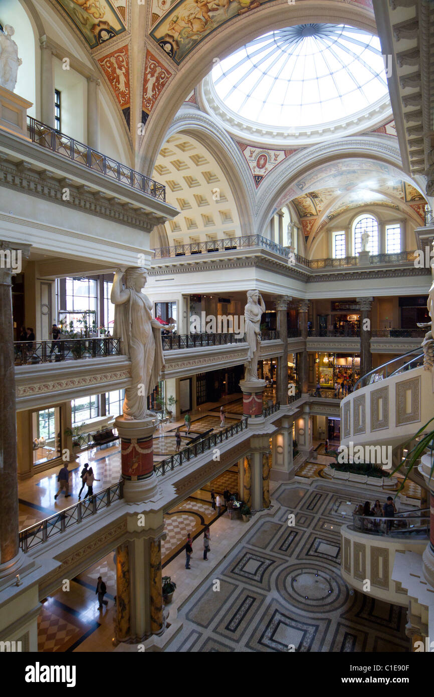 Atrium In Forum Shopping Mall At Caesars Palace Hotel, Las Vegas