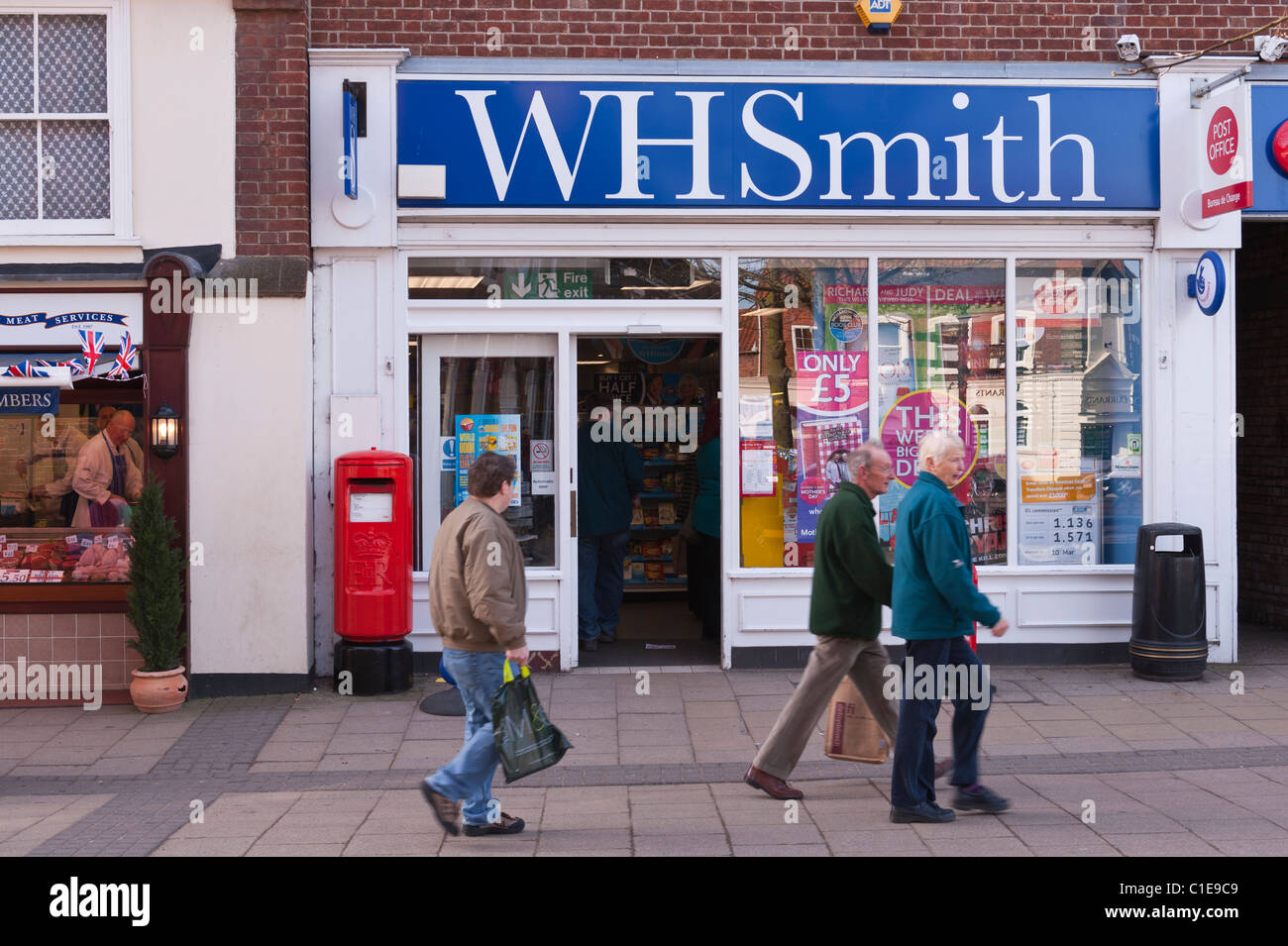 The WH Smith shop store in Beccles , Suffolk , England , Britain , Uk Stock Photo Alamy