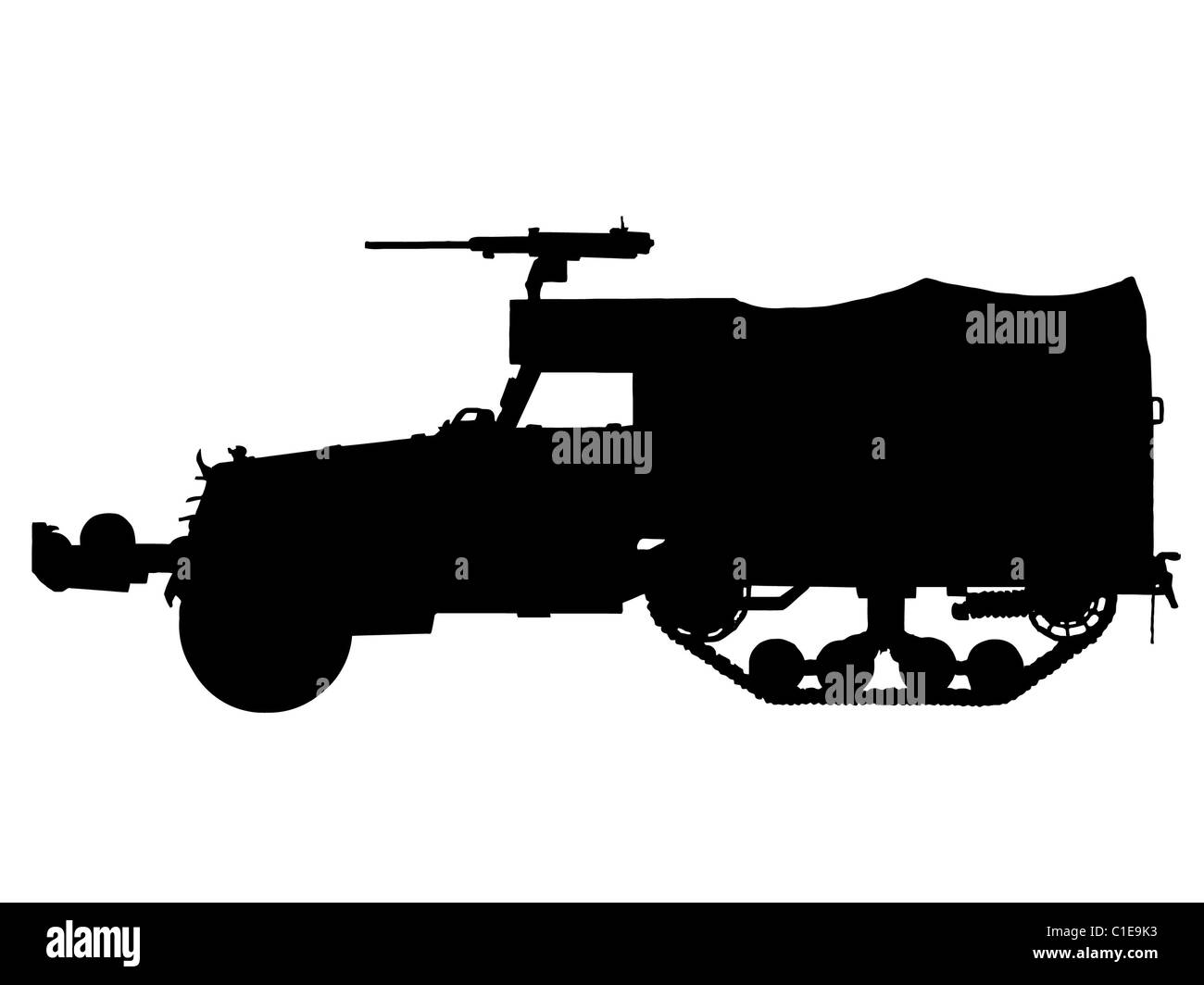 Halftrack Car Ww2 american armoured car hi-res stock photography and images - Alamy