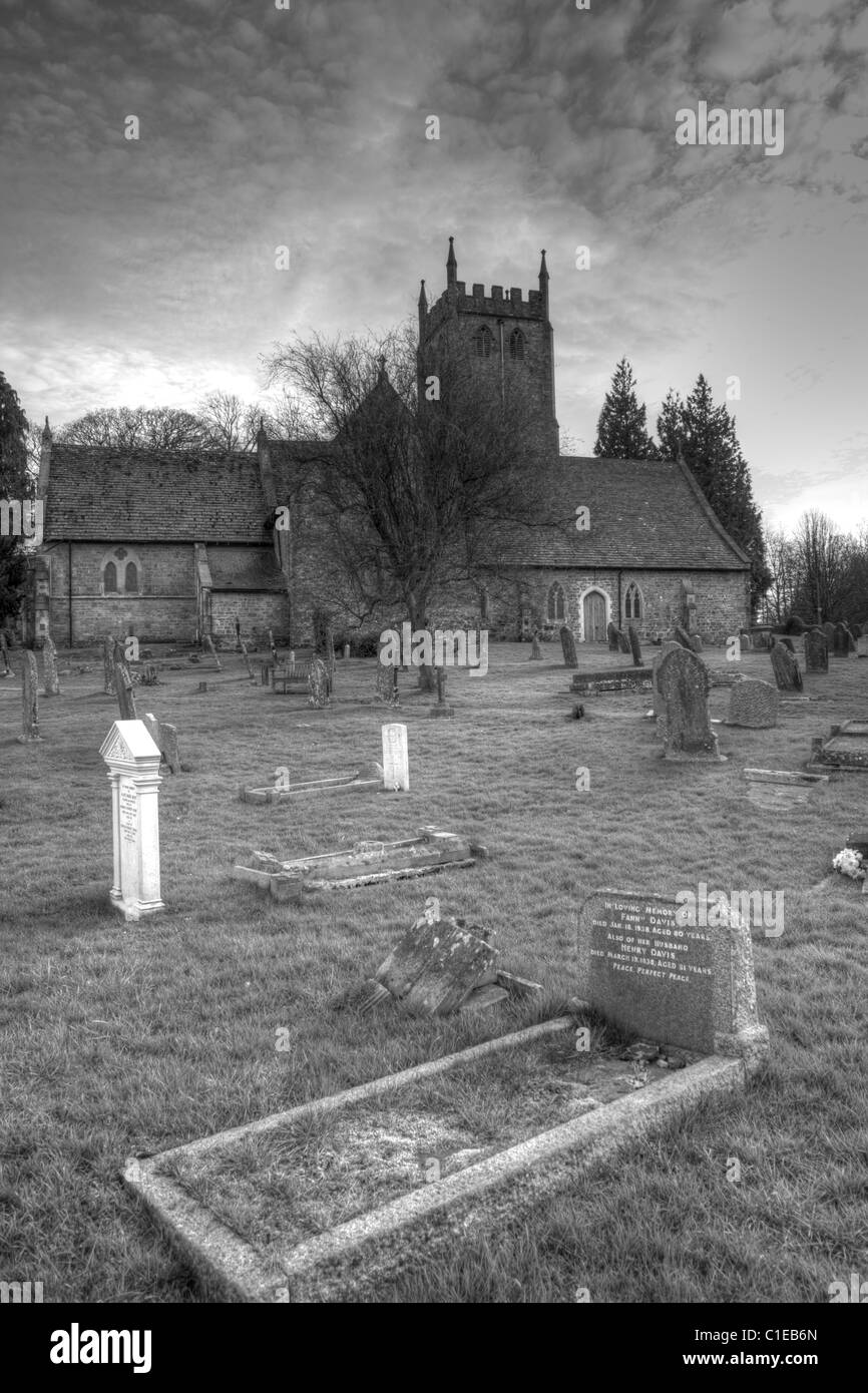 St Mary the Virgin church, St Briavels, Forest of Dean, UK. Stock Photo