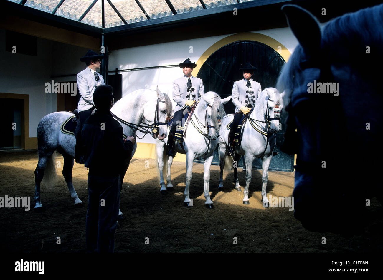 Spain, Andalusia, Jerez de la Frontera, the Royal school of equitation Stock Photo