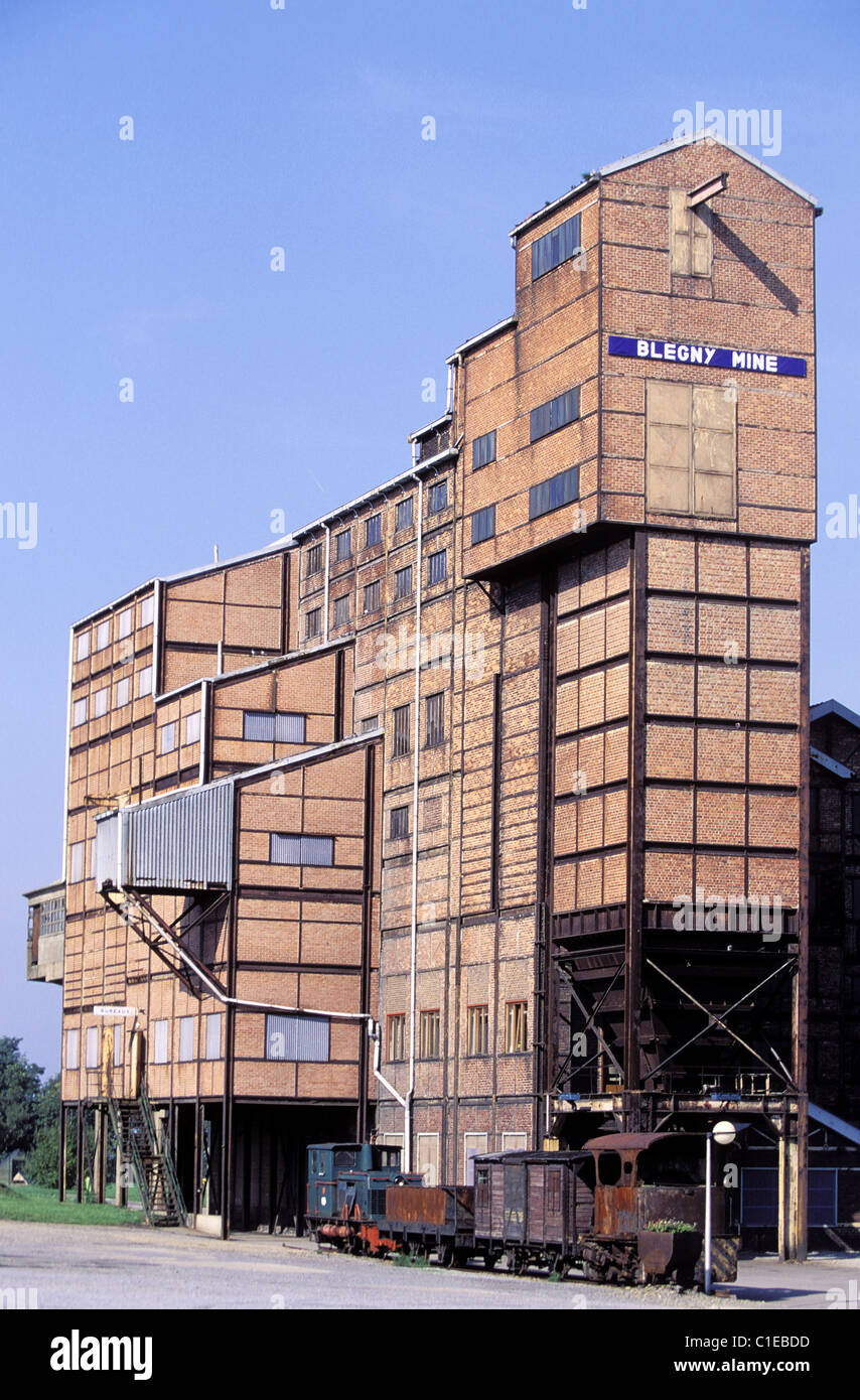 Belgium, Belgian Ardennes, the old mine of Blegny has been transformed into a museum Stock Photo