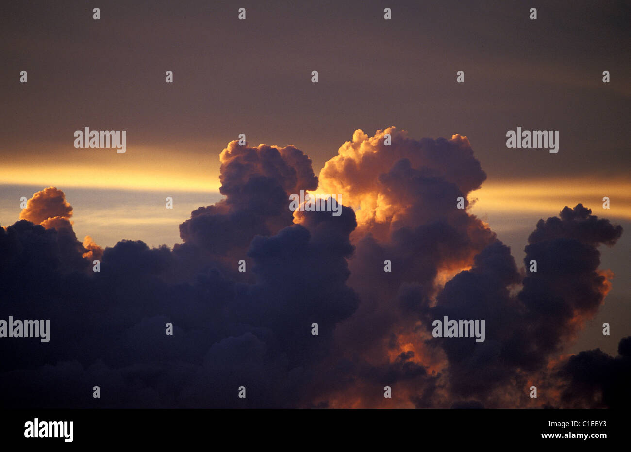 Sky with clouds Stock Photo - Alamy