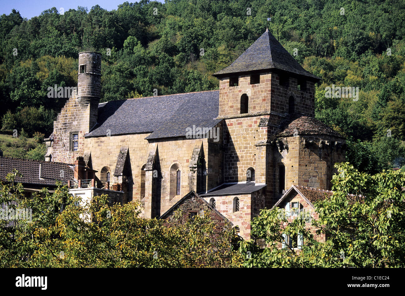 France, Correze, village de Noailhac Stock Photo Alamy