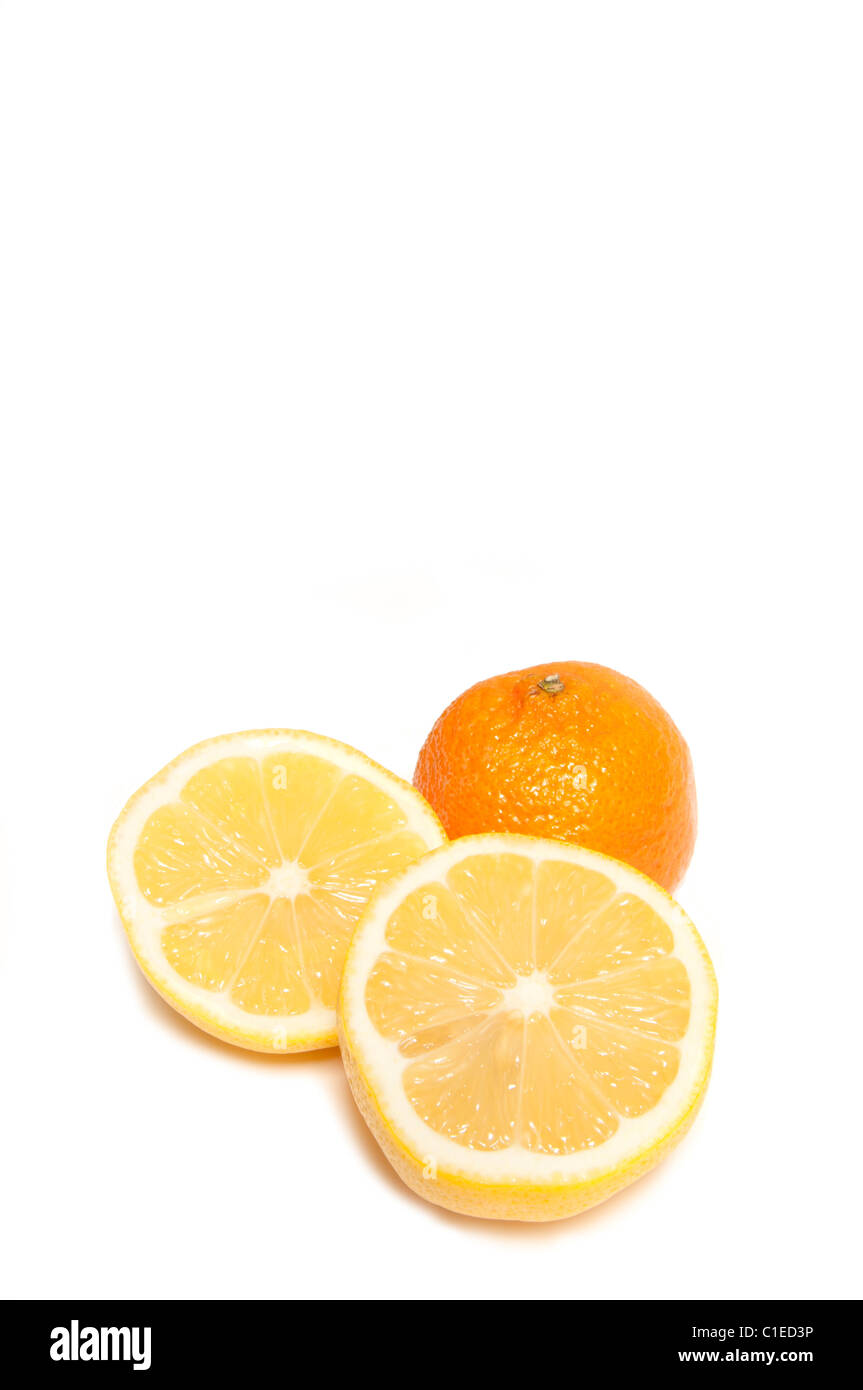 lemons and clementine Stock Photo Alamy