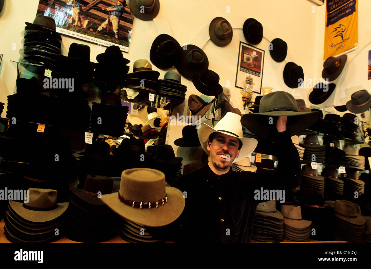 Australia Sydney hat shop Strand Hatters Stock Photo Alamy