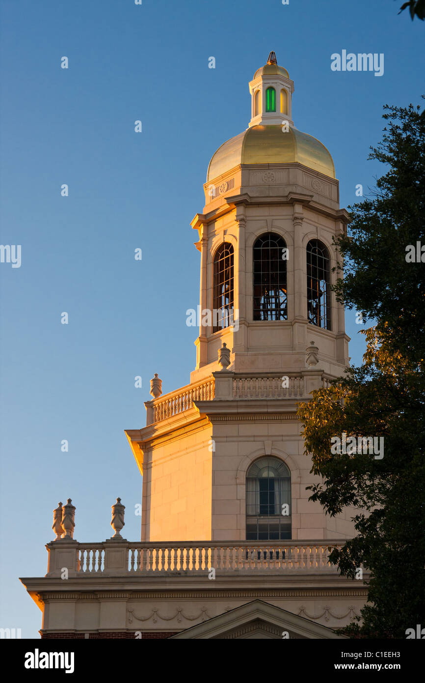 View of the administration building, Pat Neff Hall, from Founders Mall