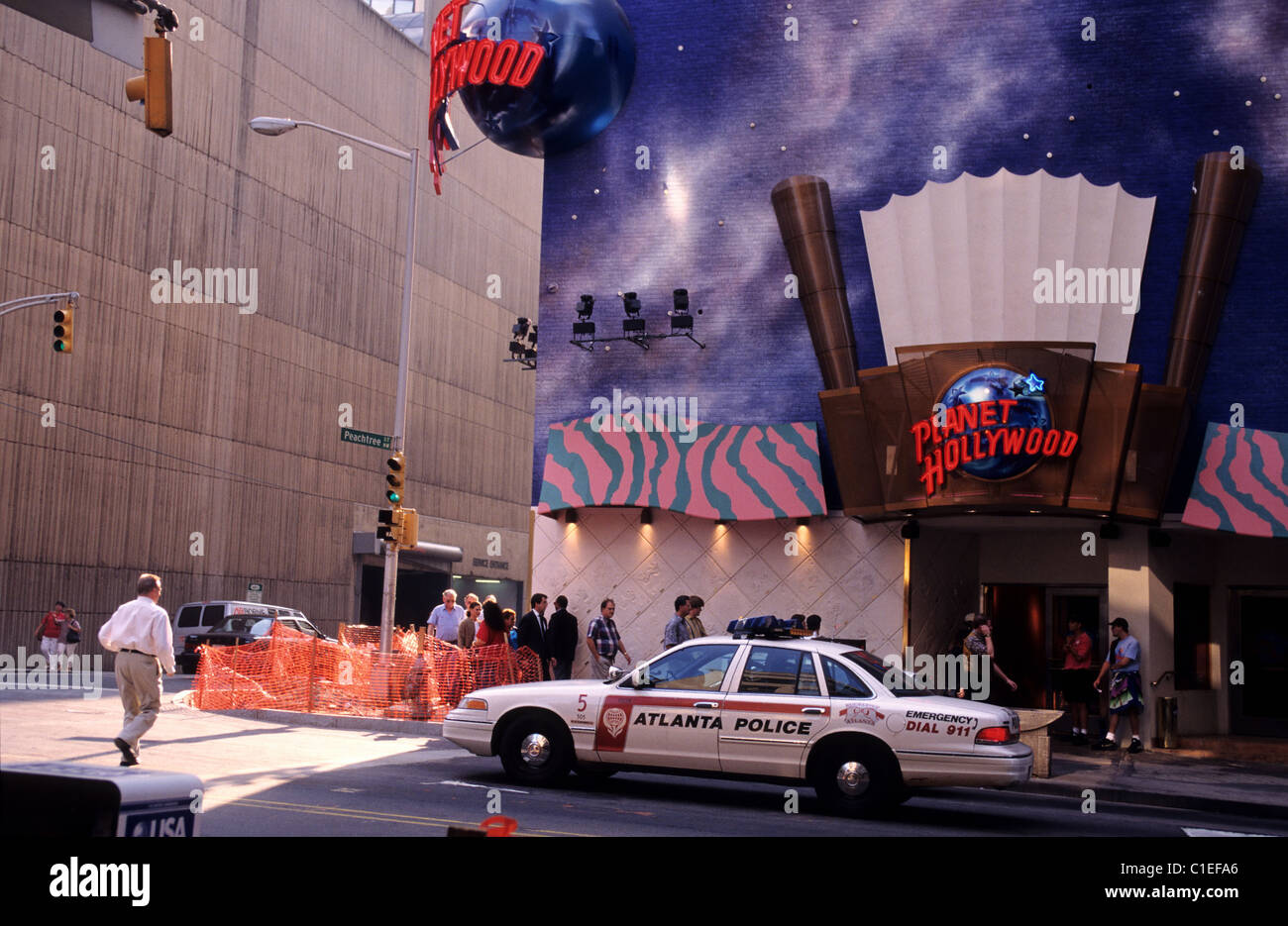 United States, Atlanta, the Hollywood restaurant Stock