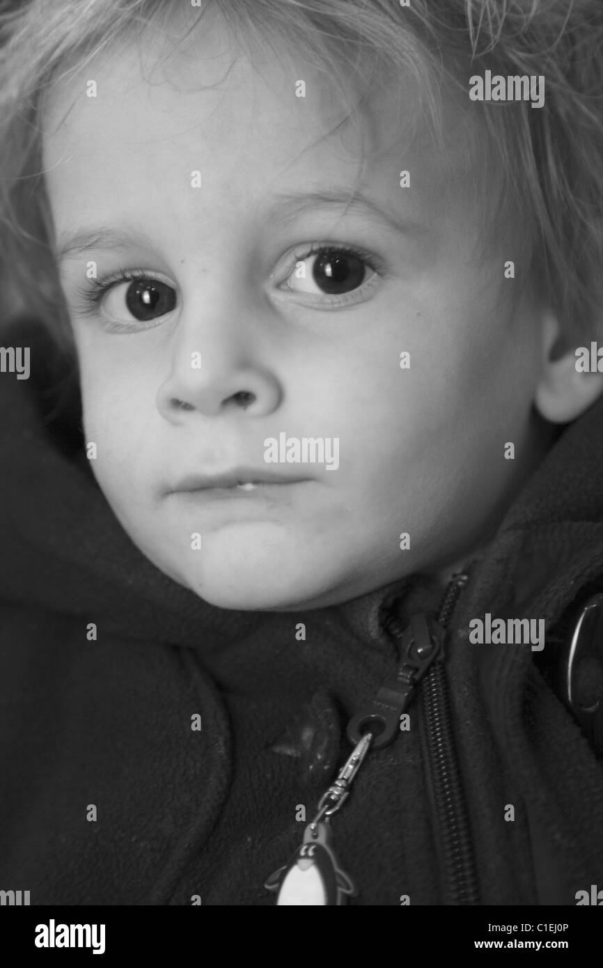 portrait of little boy Stock Photo Alamy