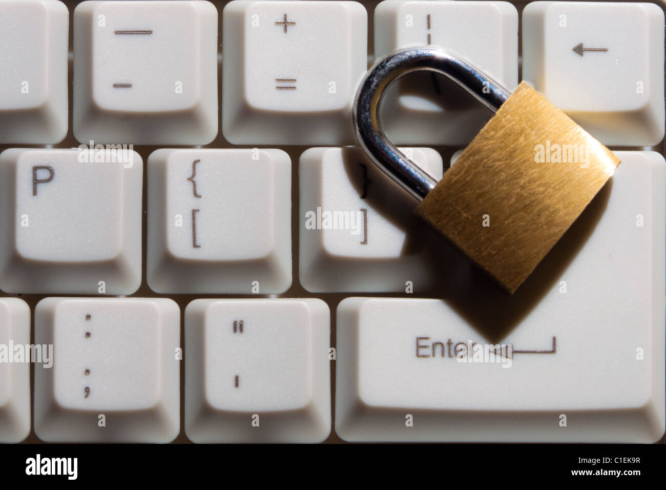 Computer security lock hi-res stock photography and images - Alamy
