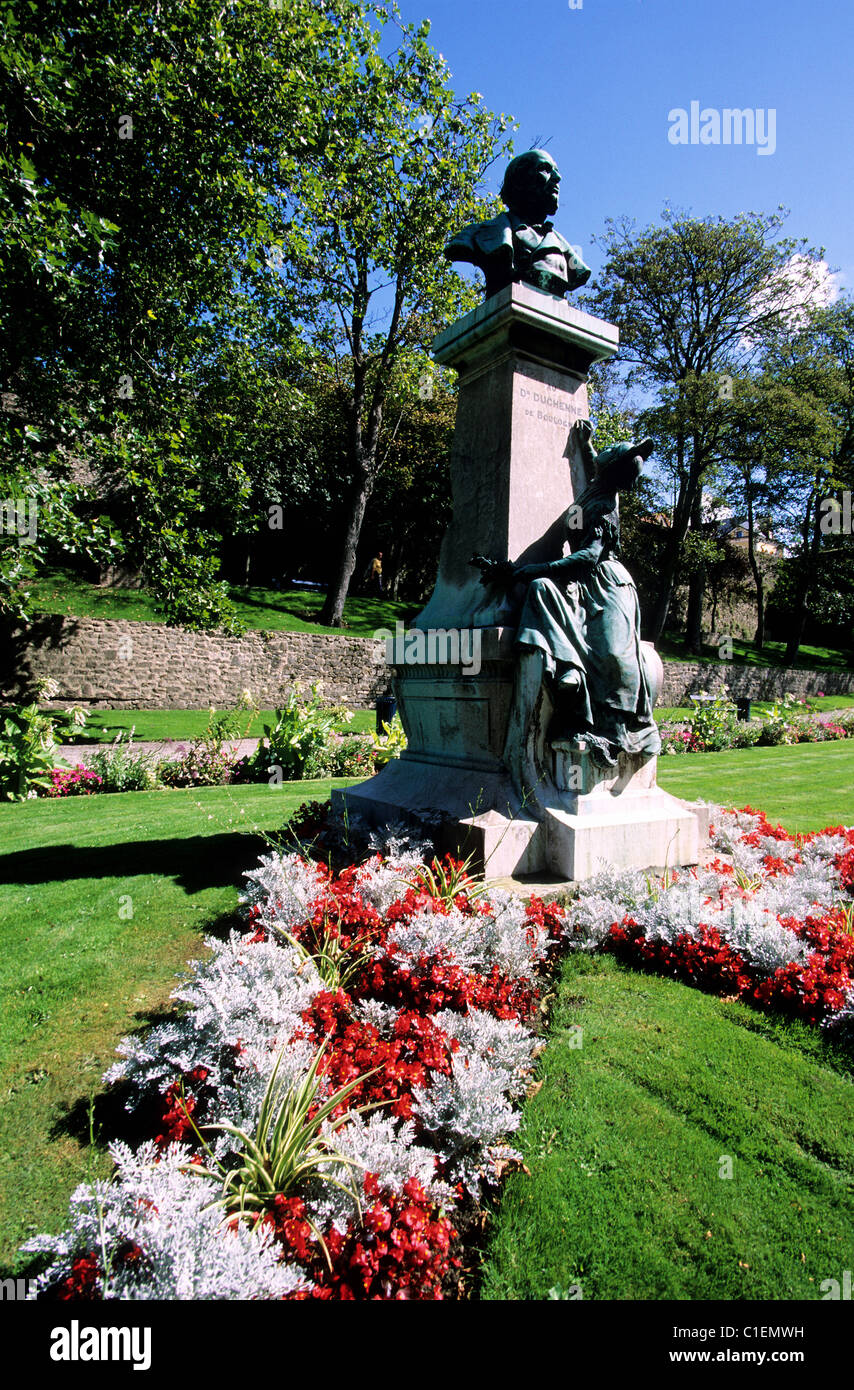 France, Pas de Calais, the Opale coast, Boulogne sur Mer, bust of ...