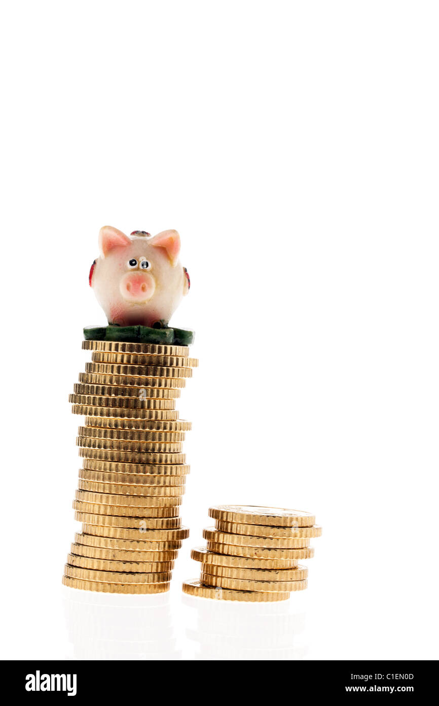 European coins old piles hi-res stock photography and images - Alamy