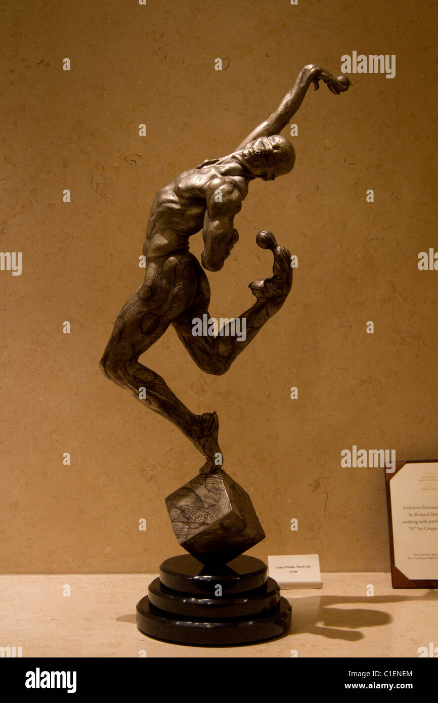 bronze heroic sculpture Richard MacDonald Stock Photo Alamy