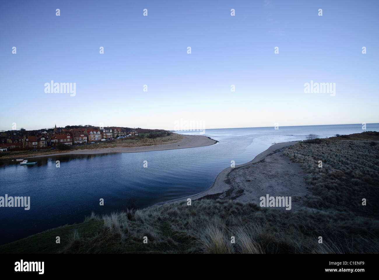 River Aln, Alnmouth, Northumberland Stock Photo - Alamy