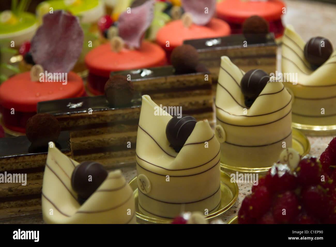 fancy dessert Stock Photo