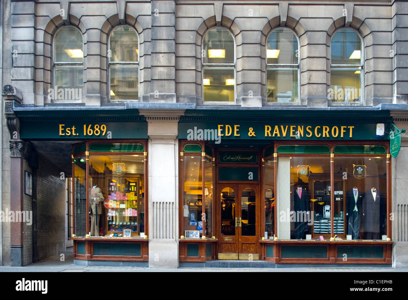 Ede Ravenscroft Gentlemen S Outfitters Est 16 Famed For Legal Wear Hire Sale Royal Peers Municipal Livery Robes Stock Photo Alamy