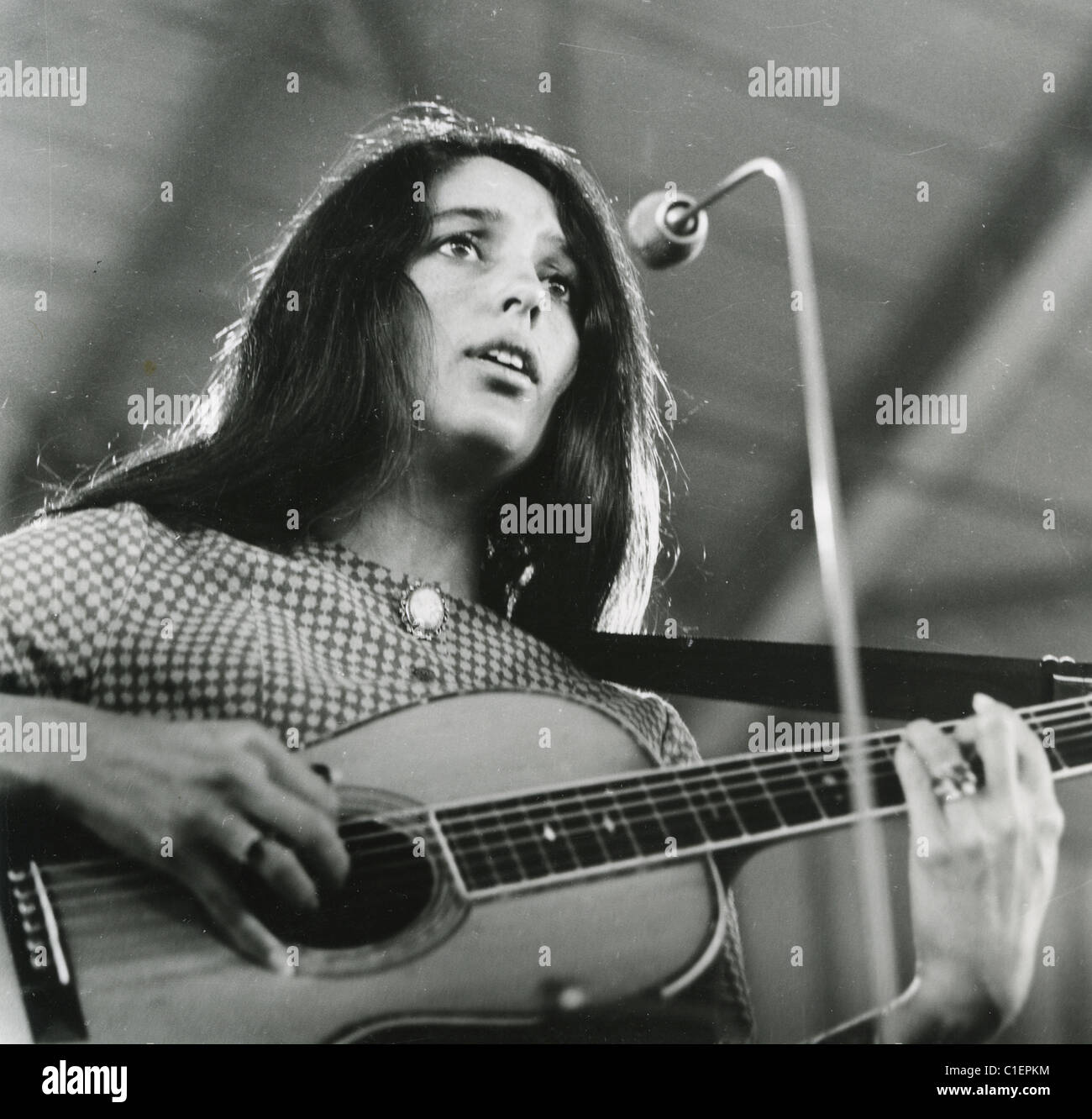 JOAN BAEZ - US folk singer about  1964 Stock Photo
