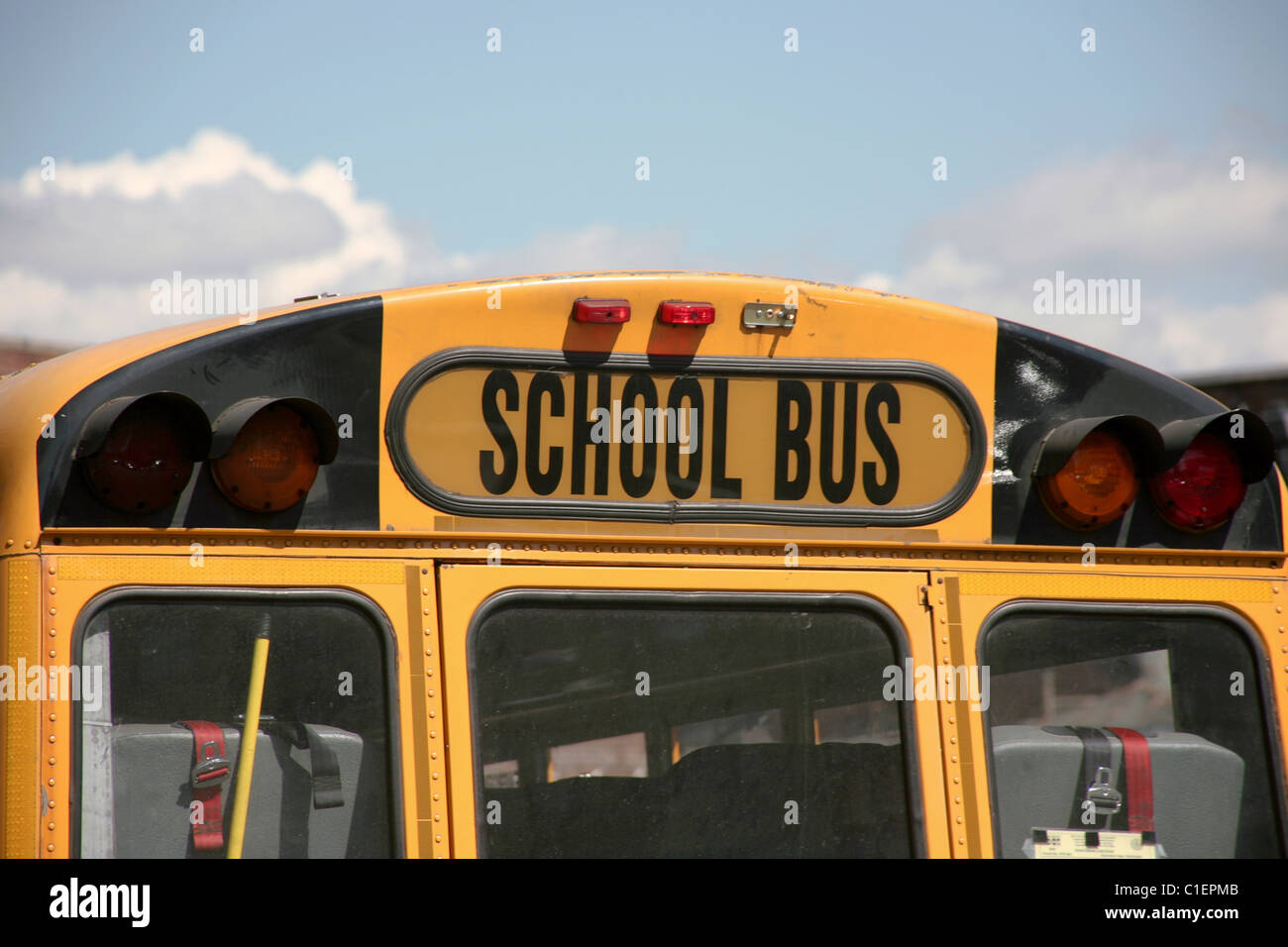 New york city school buses hi-res stock photography and images - Alamy