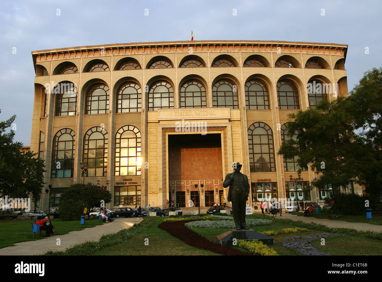 Romania, Bucharest, the national theatre Stock Photo - Alamy