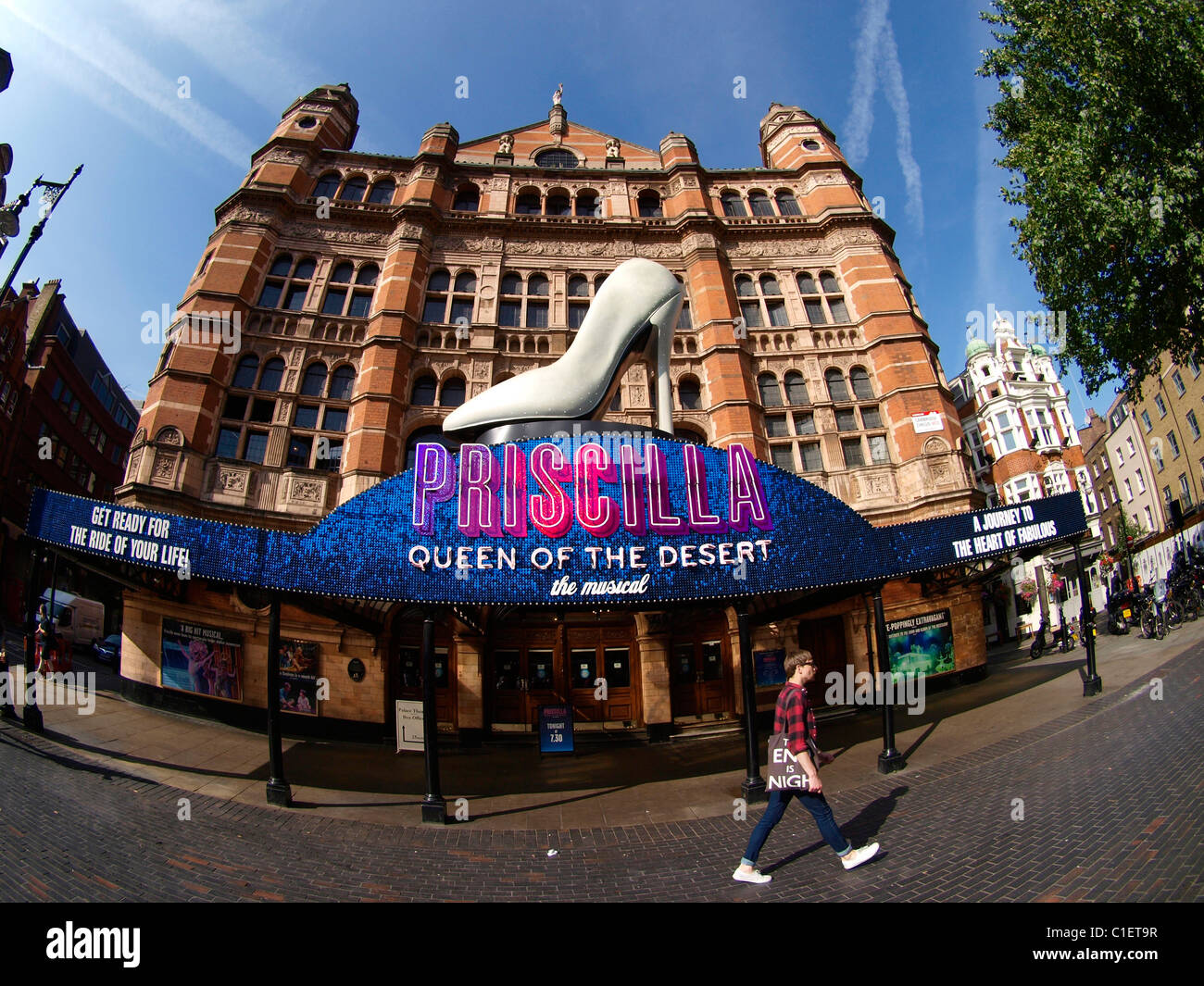 Palace Theater Cambridge Circus London United Kingdom Great Britain Stock Photo