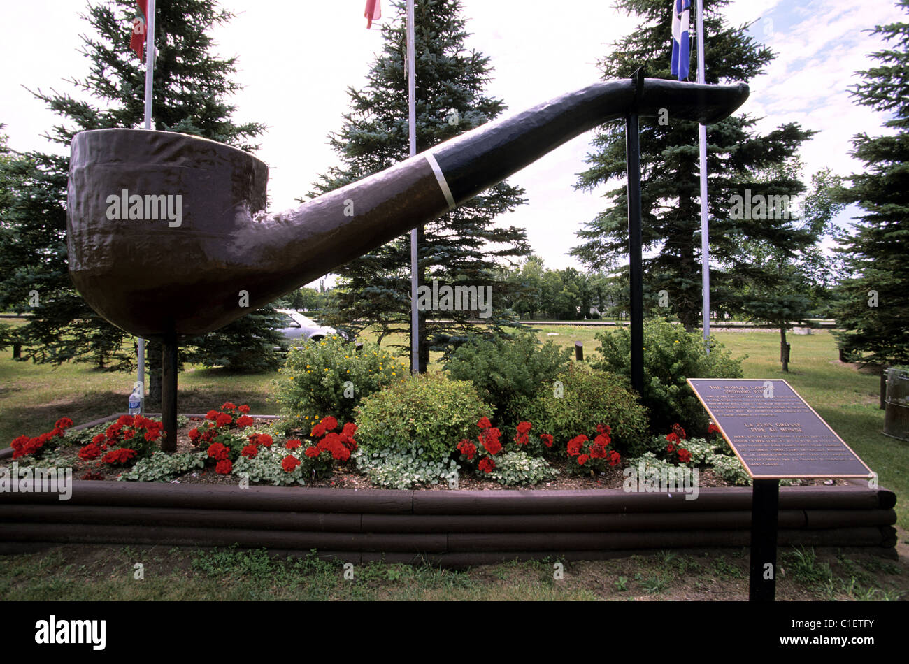 Canada, Manitoba, the Frenchspeaking village of Saint Claude and his