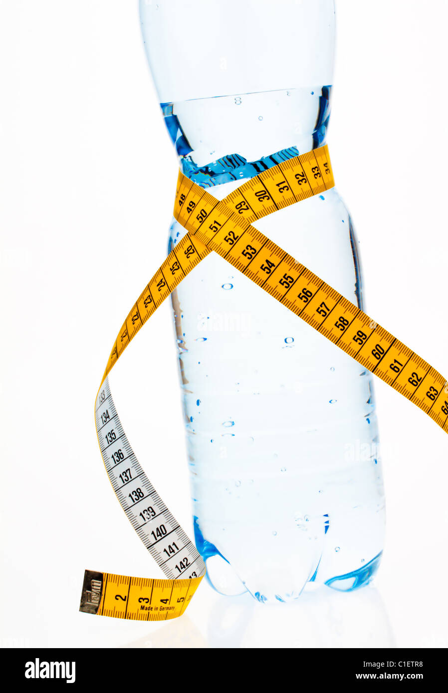 Mineral water. Symbol for diet and weight loss Stock Photo Alamy