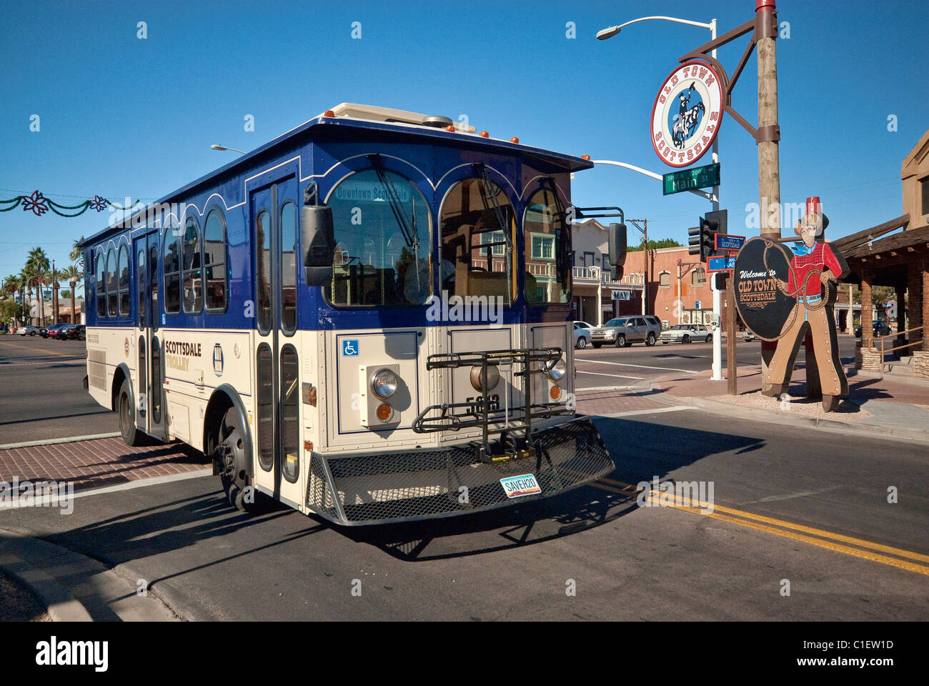 Old trolley bus hi-res stock photography and images - Alamy
