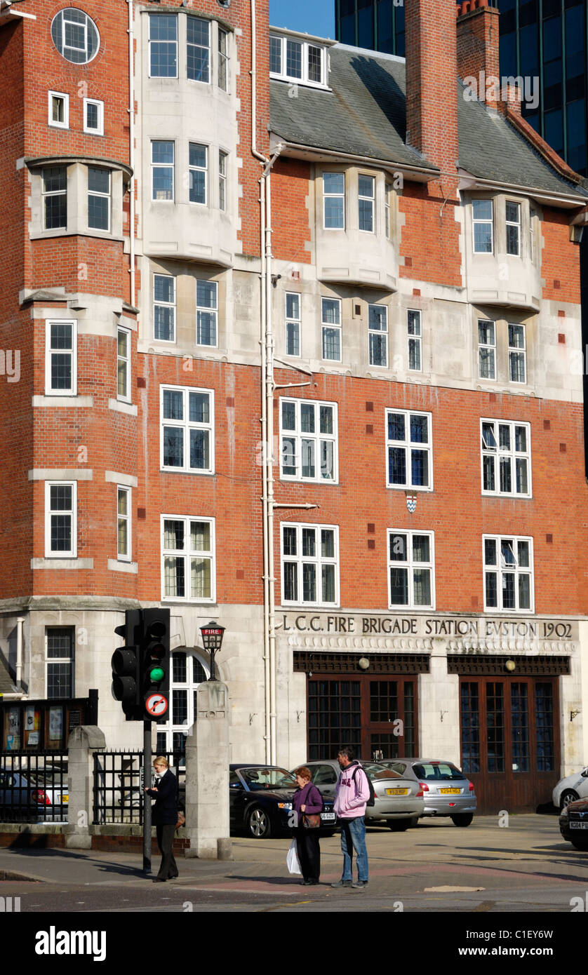 Euston Fire Station In Euston Rd, London, England Stock Photo - Alamy