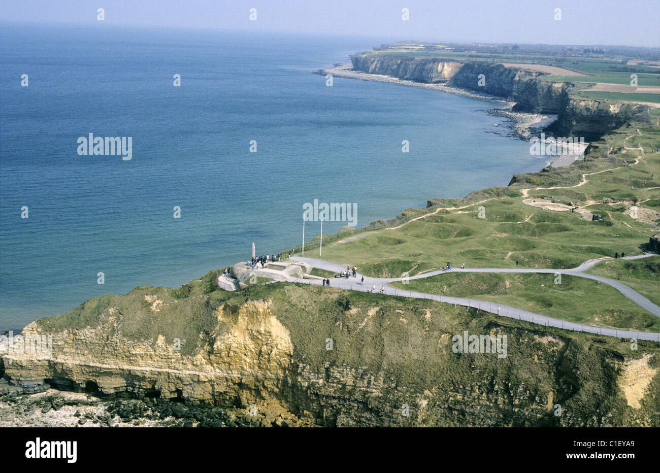 Normandy In France France, Calvados, Normandie, 50th anniversary of the Normandy landing ...