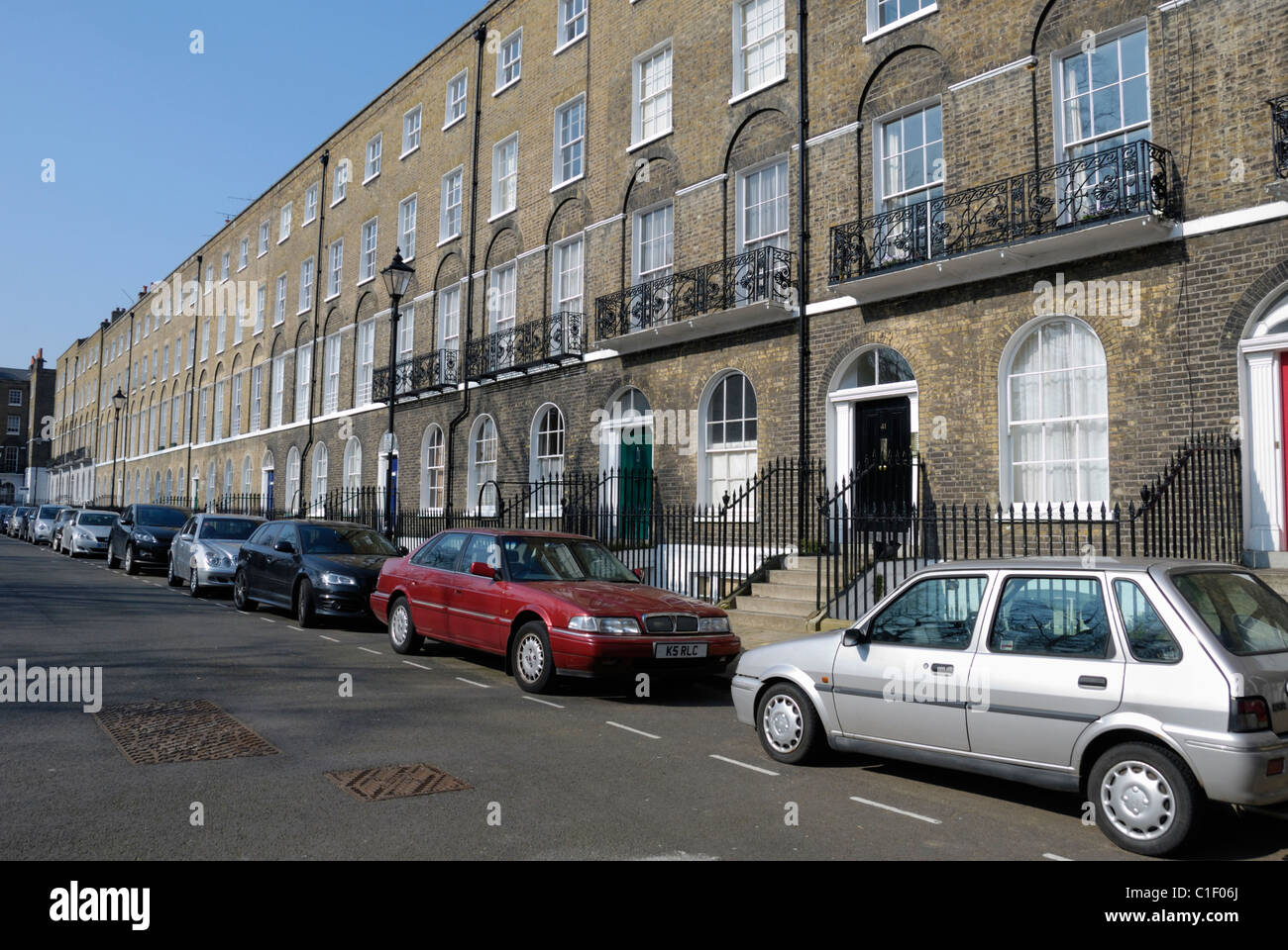 Myddelton Square, Islington, London, England Stock Photo Alamy