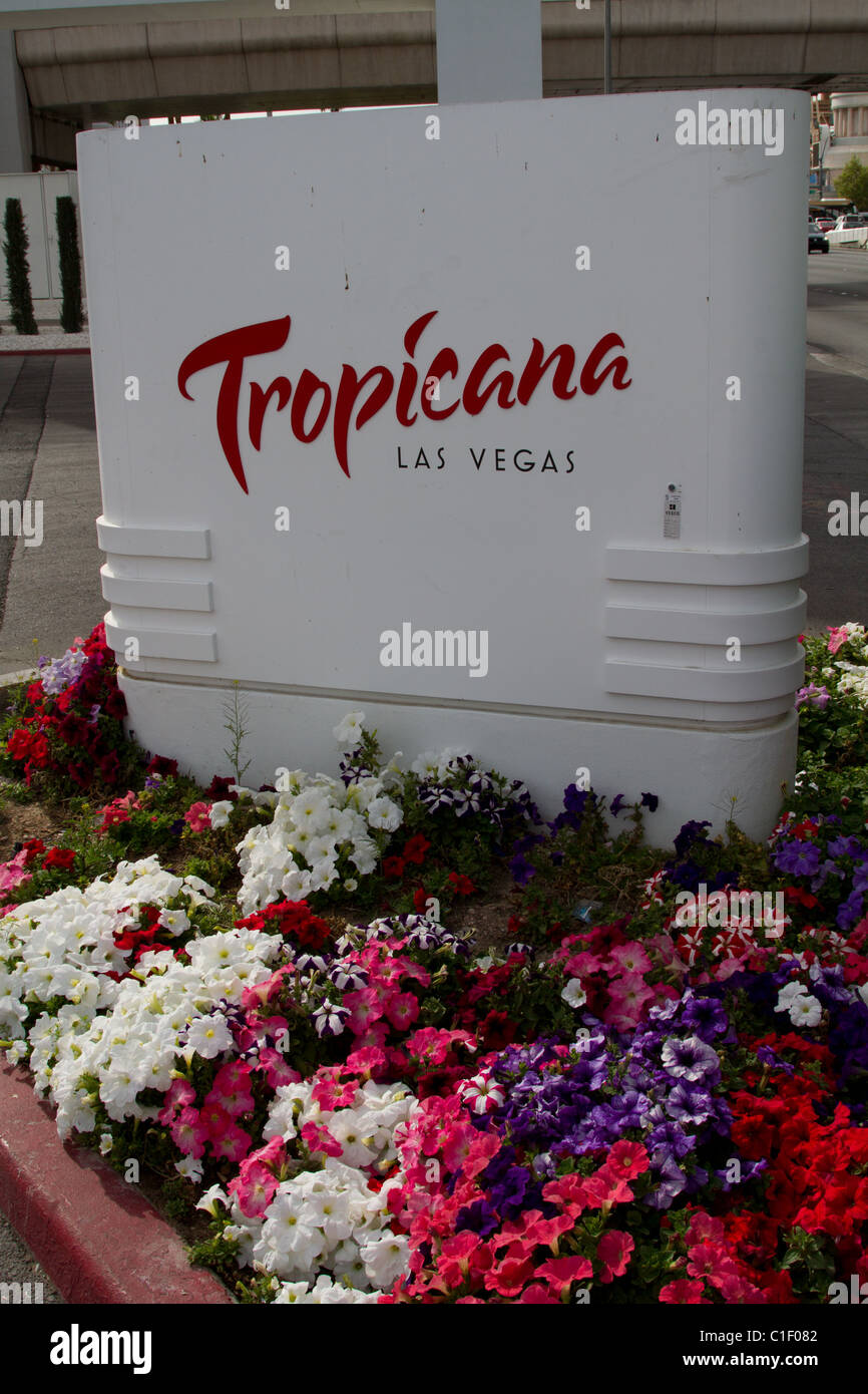 tropicana las vegas strip hotel Stock Photo