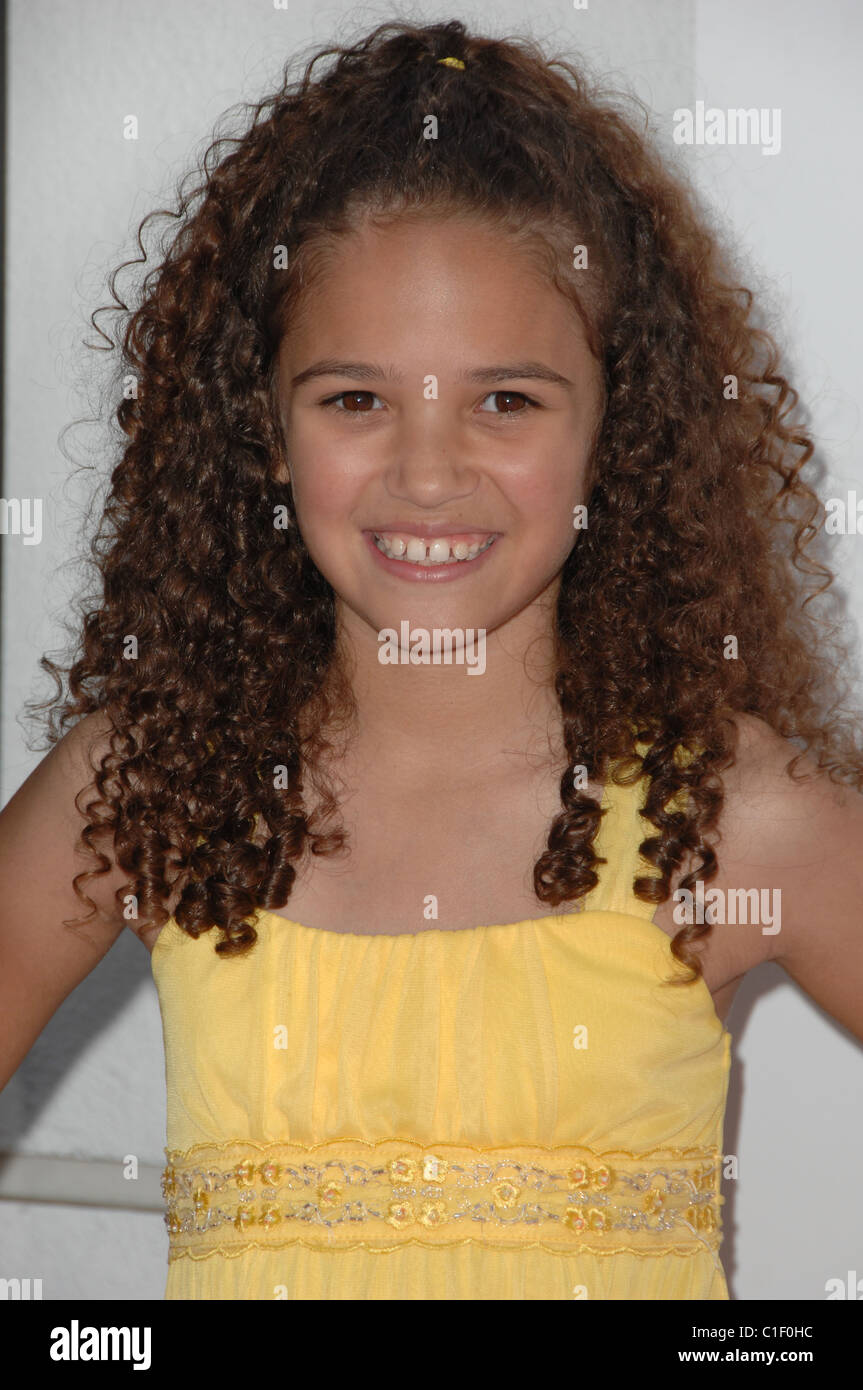 Madison Pettis Lollipop Theater Network Inaugural Game Day held at The Nickelodeon Animation Studios Burbank, California - Stock Photo
