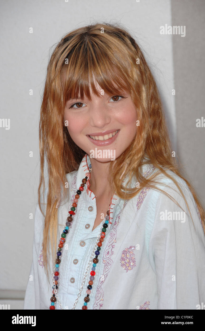 Bella Thorne Lollipop Theater Network Inaugural Game Day held at The Nickelodeon Animation Studios Burbank, California - Stock Photo
