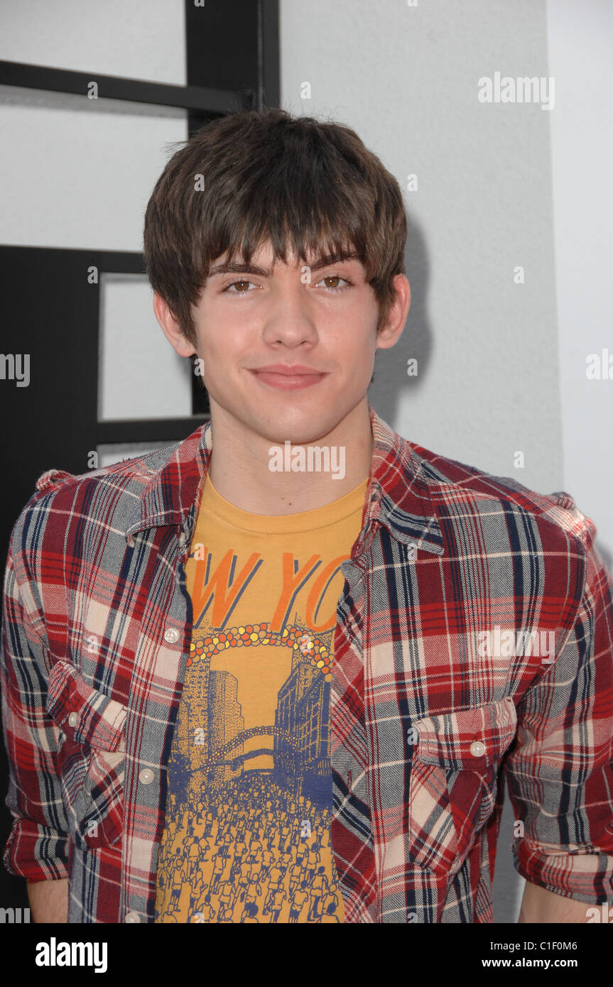 Carter Jenkins Lollipop Theater Network Inaugural Game Day held at The Nickelodeon Animation Studios Burbank, California - Stock Photo