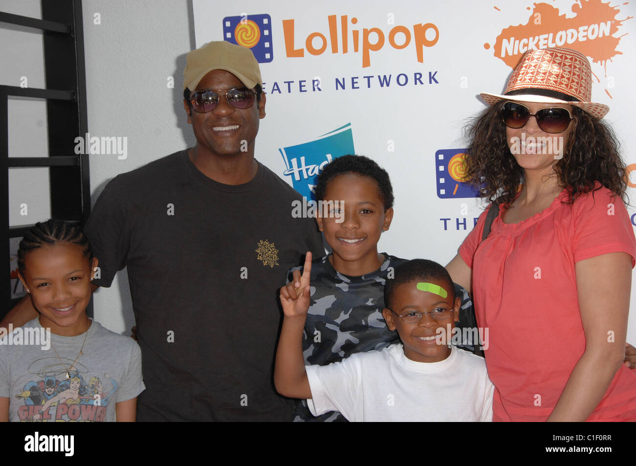 Greg Ellis and son Charlie Lollipop Theater Network Inaugural Game Day held  at The Nickelodeon Animation Studios Burbank Stock Photo - Alamy