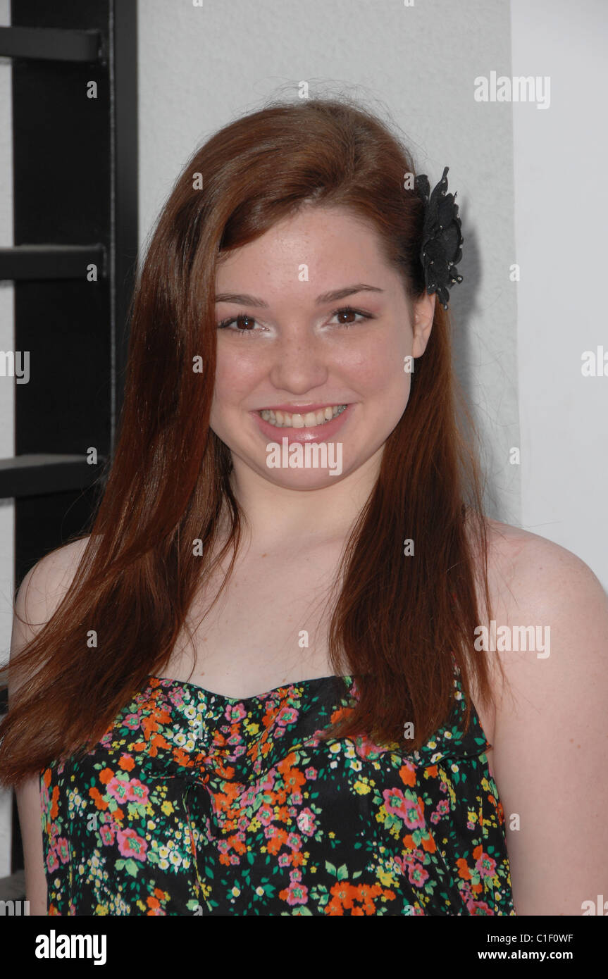 Jennifer Stone Lollipop Theater Network Inaugural Game Day held at The Nickelodeon Animation Studios Burbank, California - Stock Photo