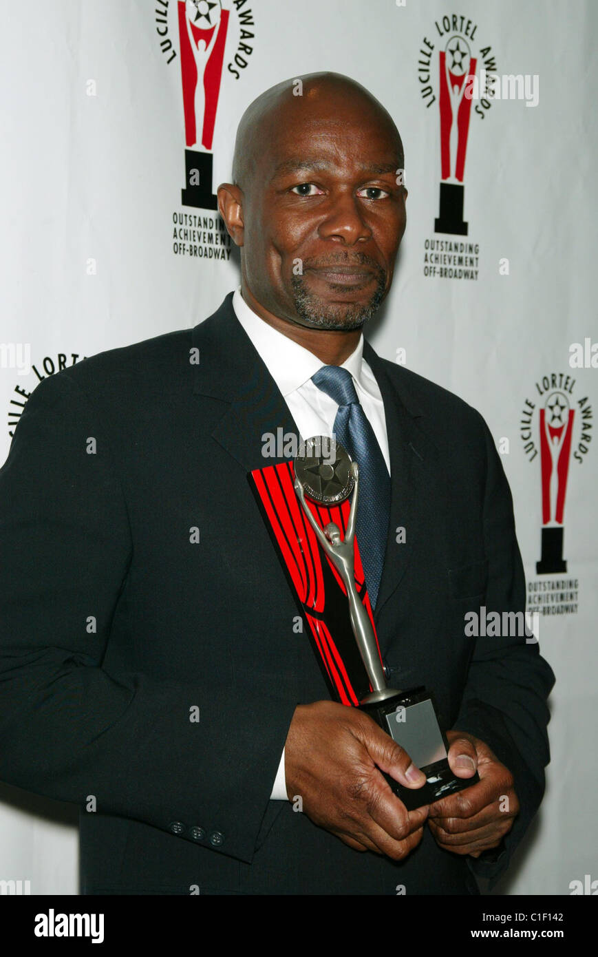 John Douglas Thompson The 2009 Lortel Awards celebrating Off-Broadway held at the New York Marriott Marquis Hotel. New York Stock Photo