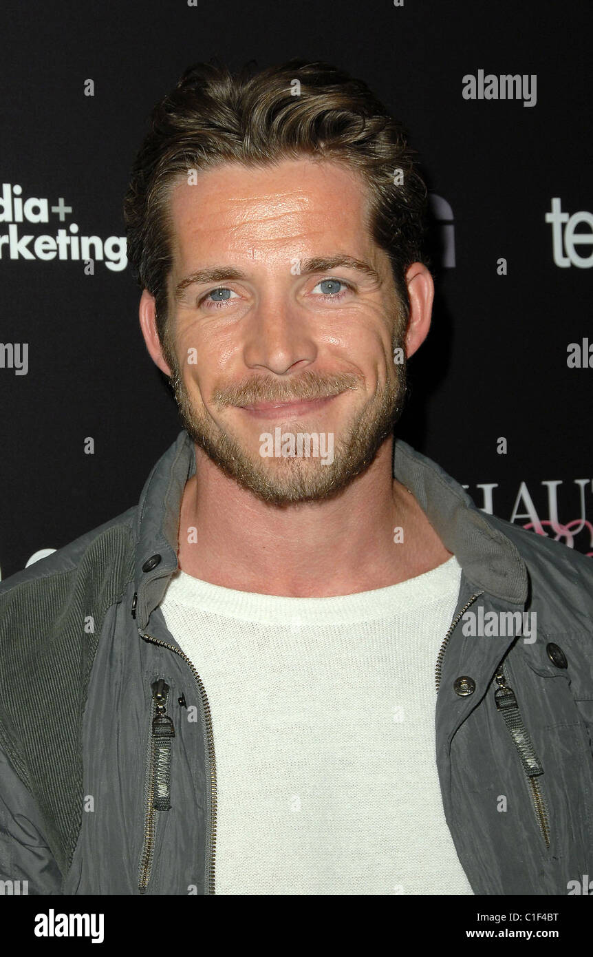 Sean Maguire Teen  and LG introduce the Haute & Bothered launch party at the Sunset Tower in West Hollywood Los Angeles, Stock Photo